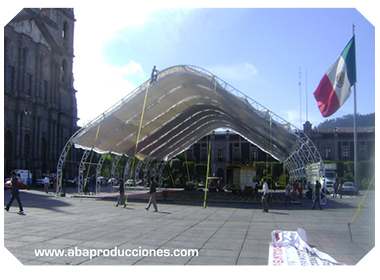 LOS MEJORES PRECIOS EN RENTA DE CARPAS GIGANTES EN QUERETARO Y AGUASCALIENTES