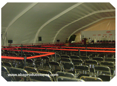 SERVICIO LAS 24 HORAS DE RENTA DE CARPAS GIGANTES EN QUERETARO Y AGUASCALIENTES