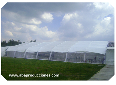 INSTALACION DE CARPAS GIGANTES EN MEXICO EN QUERETARO Y AGUASCALIENTES