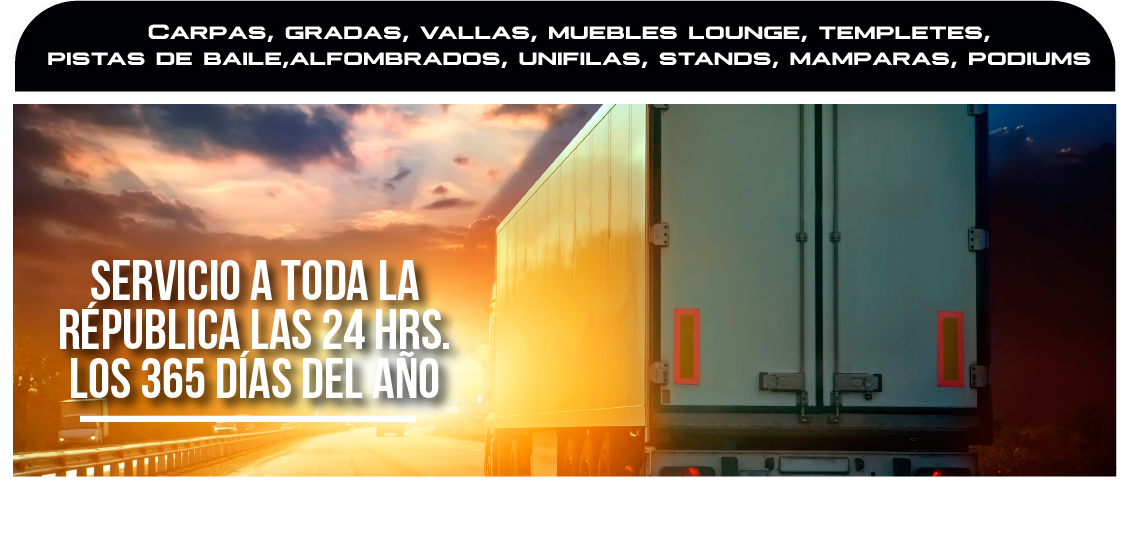 RENTA DE GRADAS, VALLAS, TEMPLETES, ALFOMBRAS Y CARPAS PARA EVENTOS, FIESTAS, BODAS O CUALQUIER EVENTO MASIVO